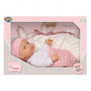 Luna Toys Κούκλα Μωρό 35 εκ. με αξεσoυάρ (000622439) Luna Toys Κούκλα Μωρό 35 εκ. με αξεσoυάρ (000622439)