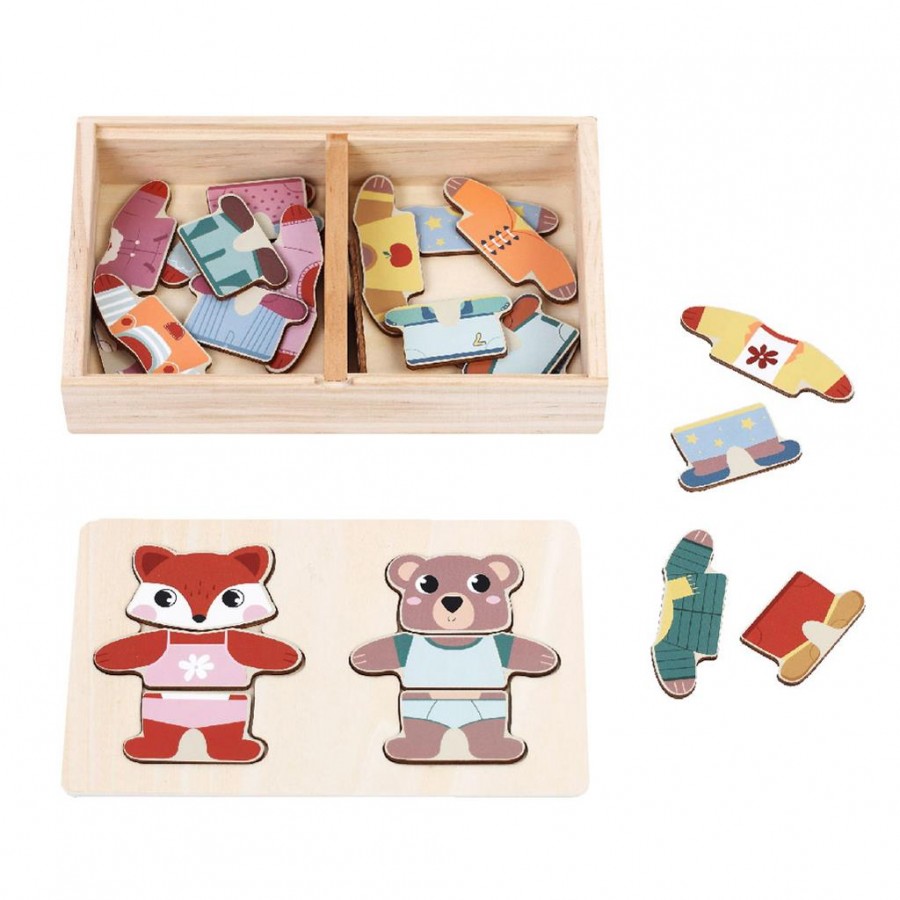 Luna Toys Παζλ Ξύλινο Σετ Ντυσίματος (000622456) Luna Toys Παζλ Ξύλινο Σετ Ντυσίματος (000622456)
