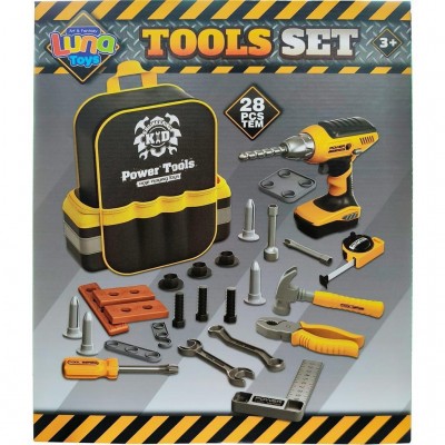 Luna Toys Εργαλεία Σετ Σε Τσάντα 29 Τμχ. (000622726) Luna Toys Εργαλεία Σετ Σε Τσάντα 29 Τμχ. (000622726)
