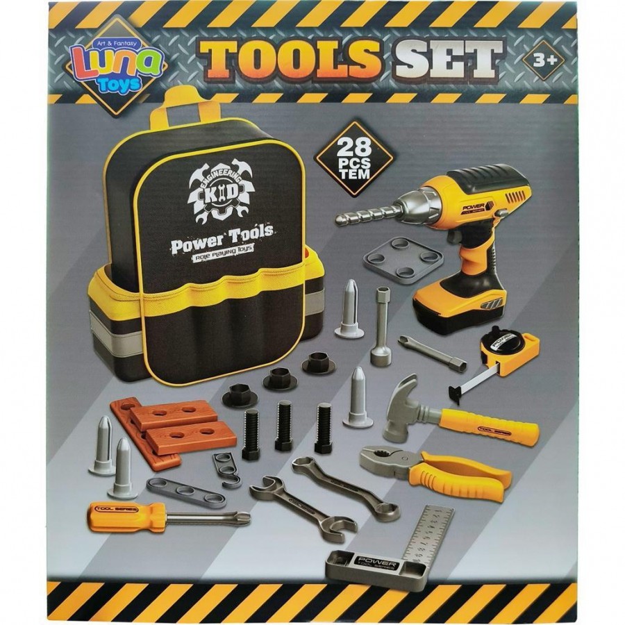 Luna Toys Εργαλεία Σετ Σε Τσάντα 29 Τμχ. (000622726) Luna Toys Εργαλεία Σετ Σε Τσάντα 29 Τμχ. (000622726)