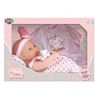 Luna Toys Κούκλα Μωρό 35 εκ. με αξεσoυάρ (000622794) Luna Toys Κούκλα Μωρό 35 εκ. με αξεσoυάρ (000622794)
