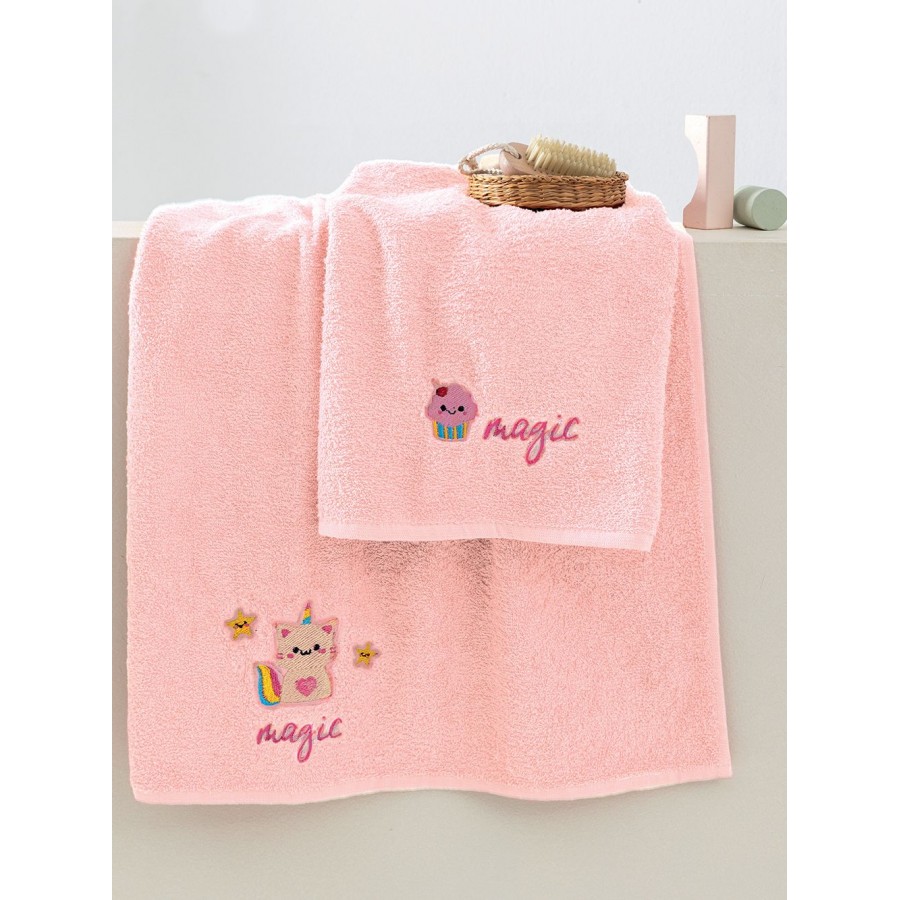 Palamaiki Home Σετ Βρεφικές Πετσέτες Kids Bath Bath Magic (5205857295561)
