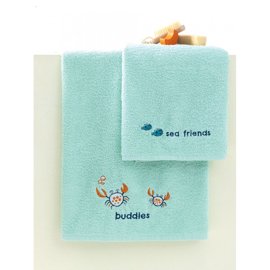 Palamaiki Home Σετ Βρεφικές Πετσέτες Kids Bath Bath Buddies (5205857295622)