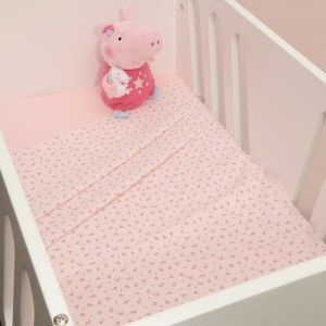 Baby Oliver Σετ σεντόνια 2τεμαχίων για βρεφικό λίκνο (46-6704/420)