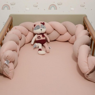 Baby Oliver Πλεξούδα Τριπλή 20×200 Design 452 Πικέ Σάπιο Μήλο (46-6713/452)