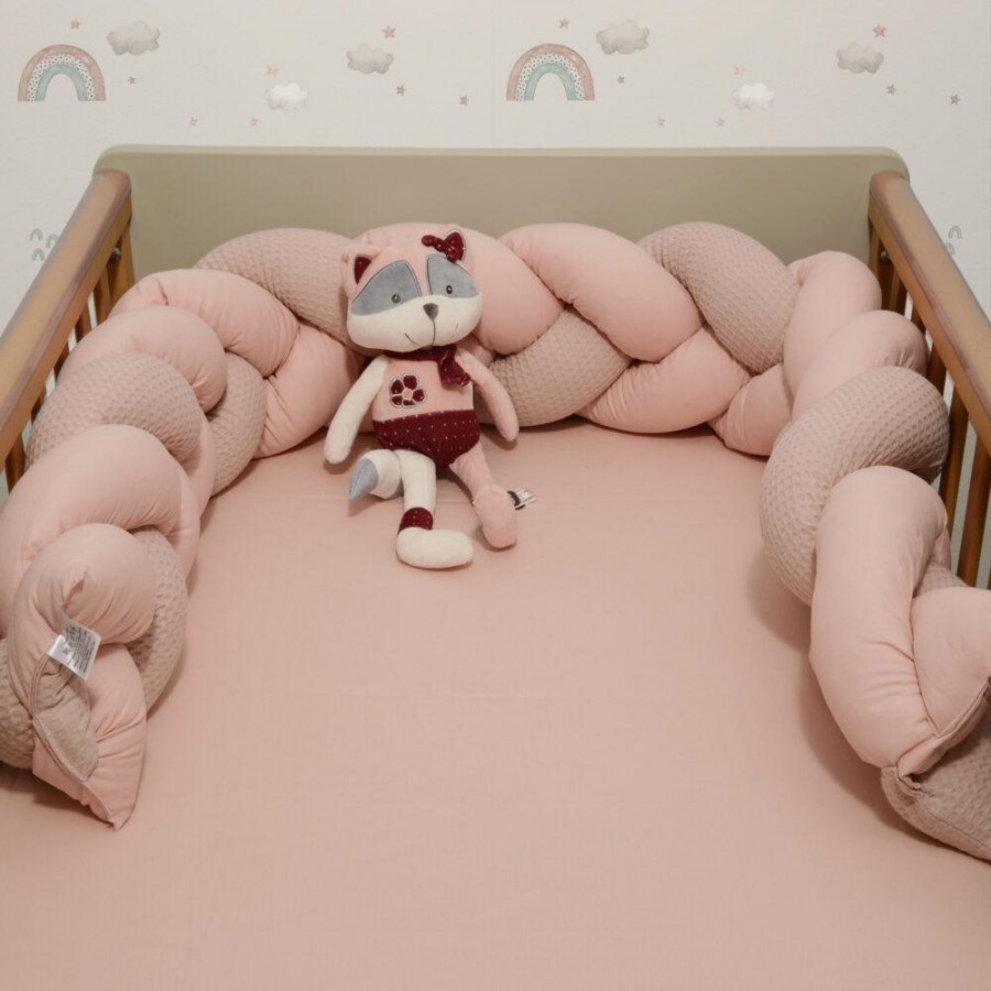 Baby Oliver Πλεξούδα Τριπλή 20×200 Design 452 Πικέ Σάπιο Μήλο (46-6713/452)