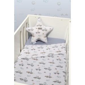 Baby Oliver Σετ σεντόνια 2τεμαχίων για βρεφικό λίκνο (46-6704/421) Baby Oliver Σετ σεντόνια 2τεμαχίων για βρεφικό λίκνο (46-6704/421)