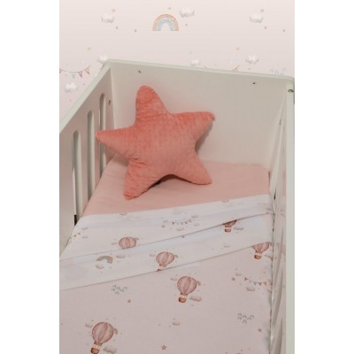 Baby Oliver Σετ σεντόνια 2τεμαχίων για βρεφικό λίκνο (46-6704/422)