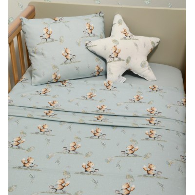 Oliver Baby Σεντόνια Κούνιας 3τεμ 100% βαμβάκι 110x170 με λάστιχο Des.429 (46-6706/429) Oliver Baby Σεντόνια Κούνιας 3τεμ 100% βαμβάκι 110x170 με λάστιχο Des.429 (46-6706/429)
