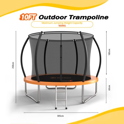 Bebestars Τραμπολίνο με Δίχτυ 10FT 205 (648-171) Bebestars Τραμπολίνο με Δίχτυ 10FT 205 (648-171)