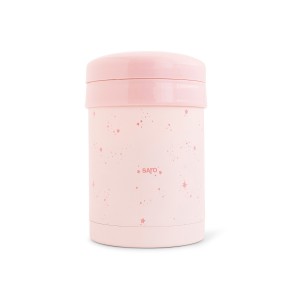 Saro Θερμός Φαγητού με δοχεία Stars Ροζ 700ml (52398) Saro Θερμός Φαγητού με δοχεία Stars Ροζ 700ml (52398)