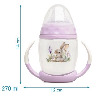 Kiokids Εκπαιδευτικό Ποτηράκι Lavender Bunny 1ο Βήμα 270ml 6+Μ (5369) Kiokids Εκπαιδευτικό Ποτηράκι Lavender Bunny 1ο Βήμα 270ml 6+Μ (5369)