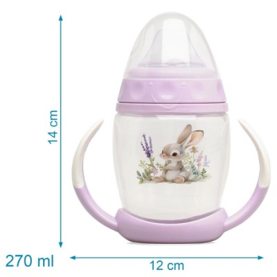 Kiokids Εκπαιδευτικό Ποτηράκι Lavender Bunny 1ο Βήμα 270ml 6+Μ (5369) Kiokids Εκπαιδευτικό Ποτηράκι Lavender Bunny 1ο Βήμα 270ml 6+Μ (5369)