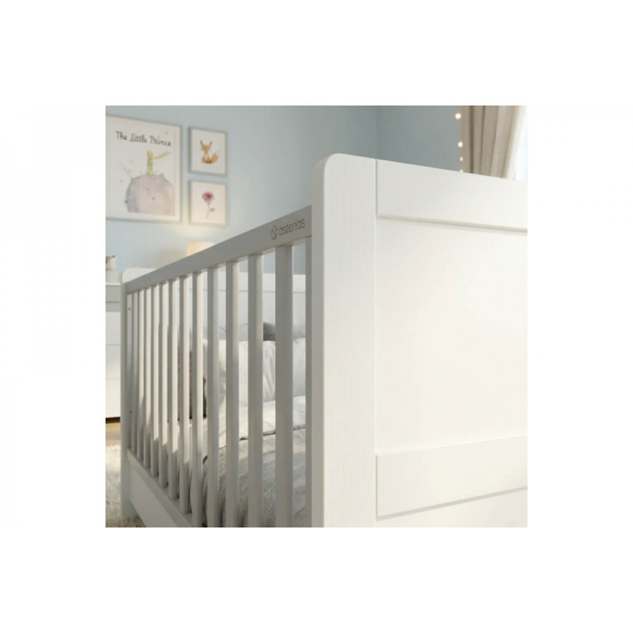 Asterias Bebe Προεφηβικό Κρεββατάκι Χίος Grey (54323) Asterias Bebe Προεφηβικό Κρεββατάκι Χίος Grey (54323)