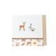 Babystar Σετ Σεντόνια λίκνου 2 τμχ Forest Friends (5532)