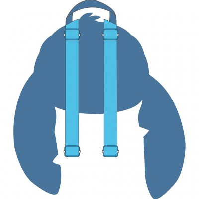 Must Τσάντα Πλάτης Λούτρινη 26Χ10Χ24ΕΚ Stitch (565893)