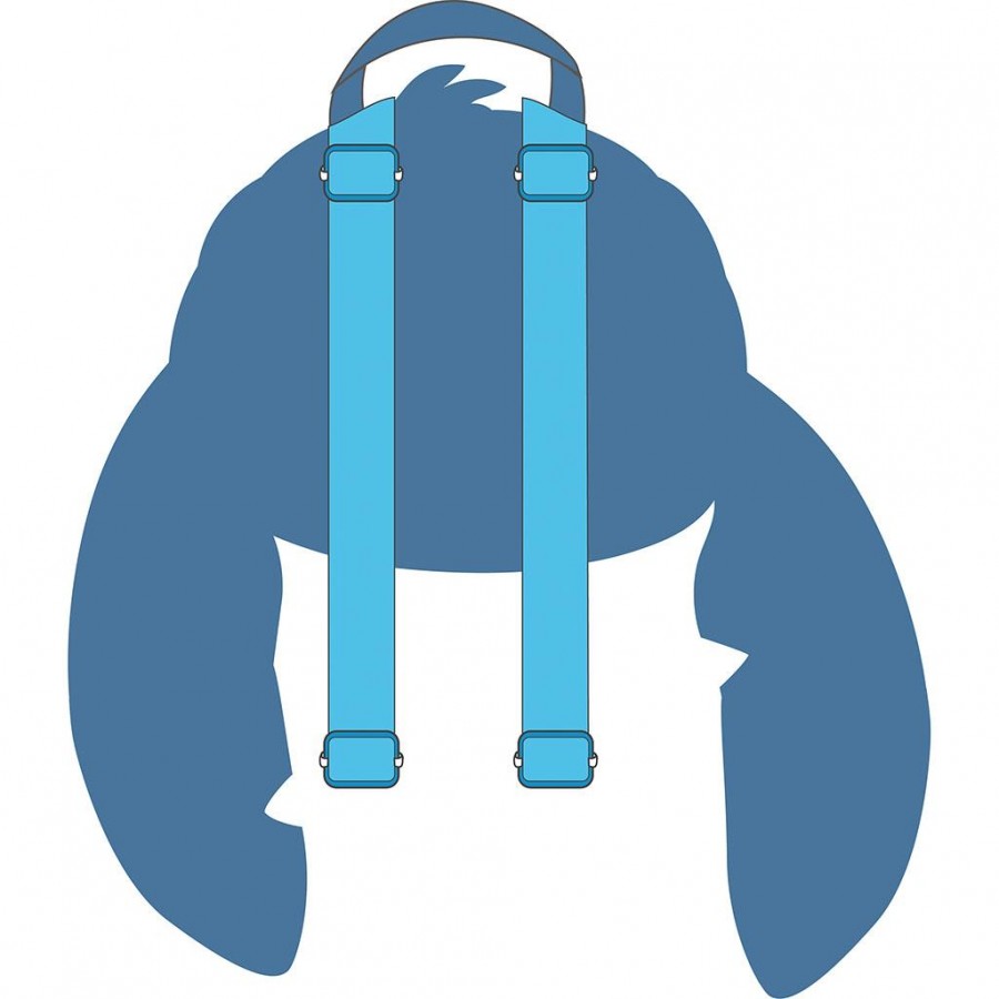 Must Τσάντα Πλάτης Λούτρινη 26Χ10Χ24ΕΚ Stitch (565893)