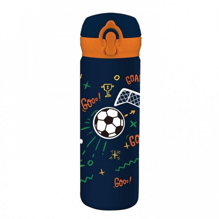 Must Θερμός παιδικό 500ml Ανοξείδωτο με καλαμάκι Goal (000587463)