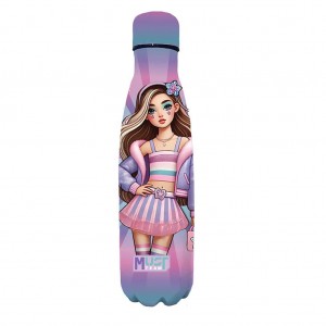 Must Παγούρι Θερμός Ανοξείδωτο Fashion Girl 500 ml με καπάκι (587484)