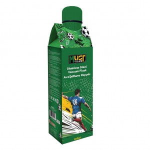 Must Παγούρι Θερμός Ανοξείδωτο Football 500 ml με καπάκι (587485)
