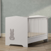 Βρεφική Κούνια Casa Baby Rabbit Grey μετατρεπόμενη σε βρεφικό κρεββάτι (590219) Βρεφική Κούνια Casa Baby Rabbit Grey μετατρεπόμενη σε βρεφικό κρεββάτι (590219)