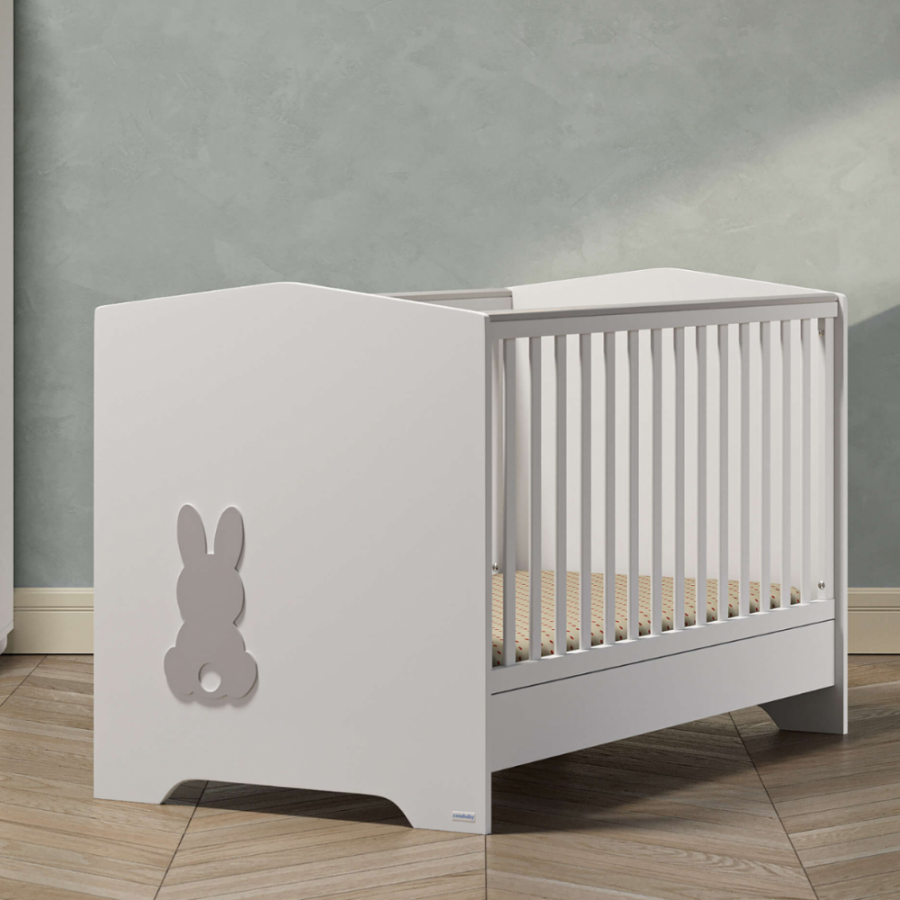 Βρεφική Κούνια Casa Baby Rabbit Grey μετατρεπόμενη σε βρεφικό κρεββάτι (590219) Βρεφική Κούνια Casa Baby Rabbit Grey μετατρεπόμενη σε βρεφικό κρεββάτι (590219)