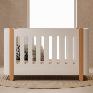 Casababy Reine 2-Σε-1 Βρεφικό Λίκνο-Κρεβάτι Μετατρεπόμενο Σε Προεφηβικό (590300)