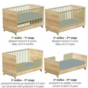 Βρεφική Κούνια Casa baby Rio μετατρεπόμενη σε βρεφικό κρεββάτι (590368) Βρεφική Κούνια Casa baby Rio μετατρεπόμενη σε βρεφικό κρεββάτι (590368)