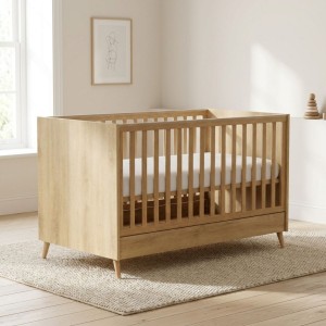 Casababy Elia Oak — Βρεφικό Κρεβάτι Μετατρεπόμενο σε Προεφηβικό (590420)