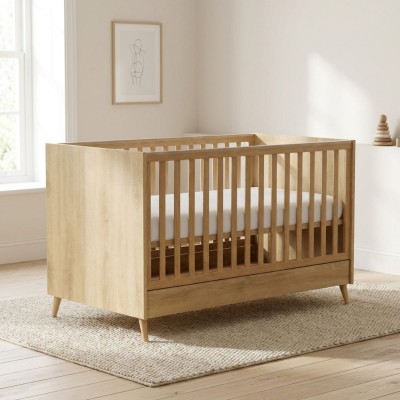 Casababy Elia Oak — Βρεφικό Κρεβάτι Μετατρεπόμενο σε Προεφηβικό (590420)
