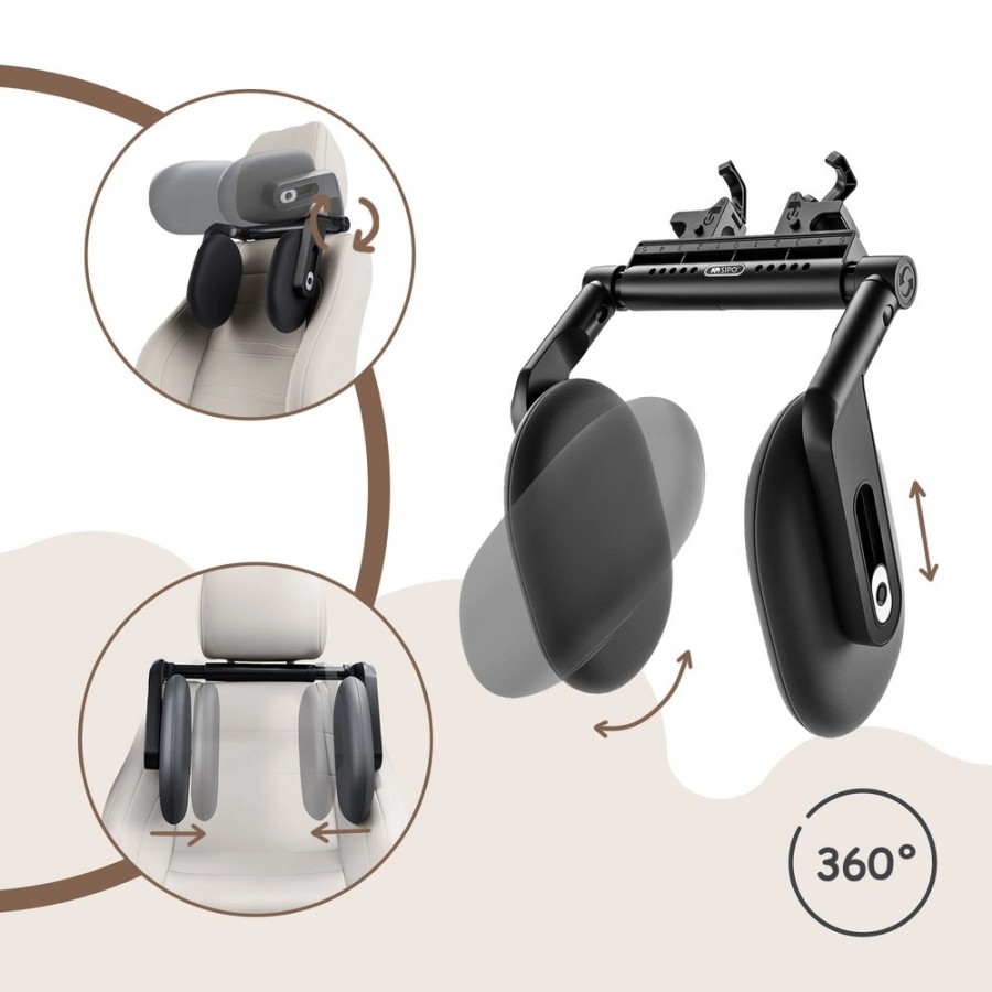 Sipo Ρυθμιζόμενο Προσκέφαλο Αυτοκινήτου με Memory Foam για Στήριξη Αυχένα (SIP-SCA-40CH) Sipo Ρυθμιζόμενο Προσκέφαλο Αυτοκινήτου με Memory Foam για Στήριξη Αυχένα (SIP-SCA-40CH)