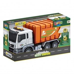 Luna Toys Απορριμματοφόρο Friction 1:14 με ηχητικά και φωτεινά εφέ (622785) Luna Toys Απορριμματοφόρο Friction 1:14 με ηχητικά και φωτεινά εφέ (622785)