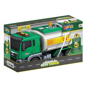 Luna Toys Βυτιοφόρο Friction 1:14 με ηχητικά και φωτεινά εφέ (622786) Luna Toys Βυτιοφόρο Friction 1:14 με ηχητικά και φωτεινά εφέ (622786)