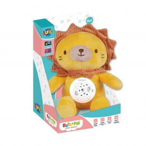 Luna Toys Λούτρινο Λιοντάρι με Προβολέα και Ήχο (623074)