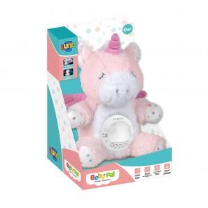 Luna Toys Λούτρινος Μονόκερος με Προβολέα και Ήχο (623076)