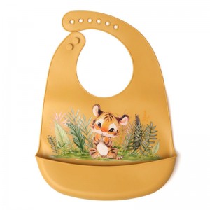 Kiokids Σαλιάρα Σιλικόνης Lion (6344)