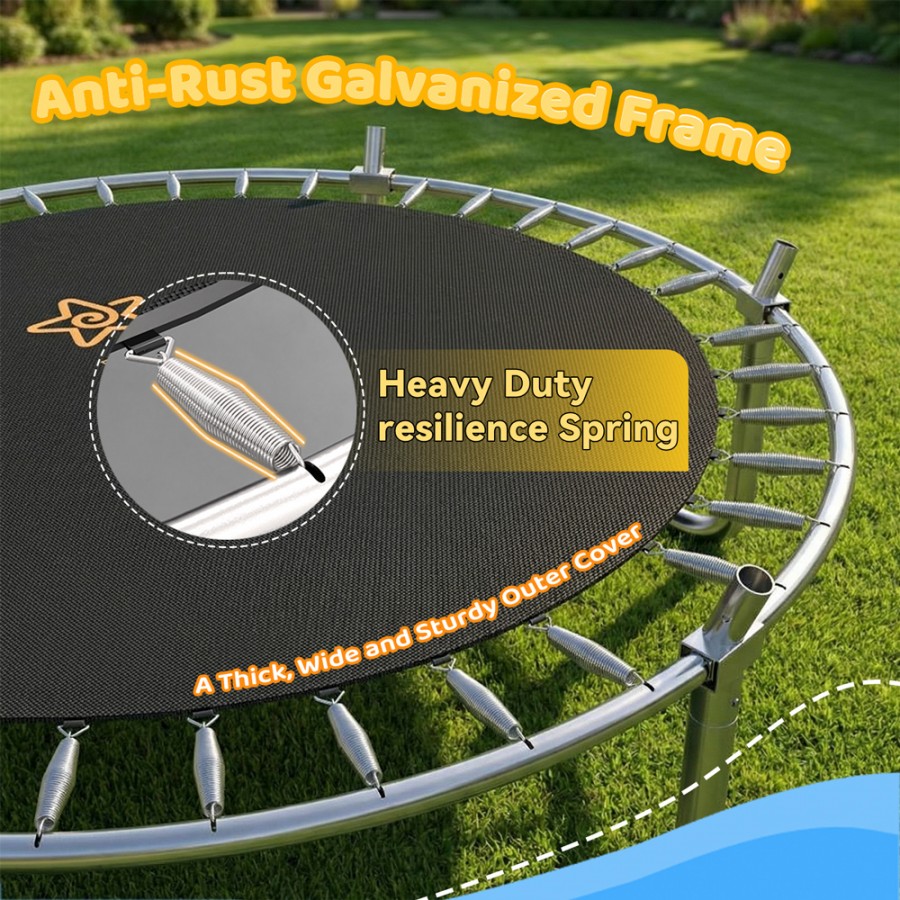 Bebestars Τραμπολίνο με Δίχτυ 10FT 205 (648-171)