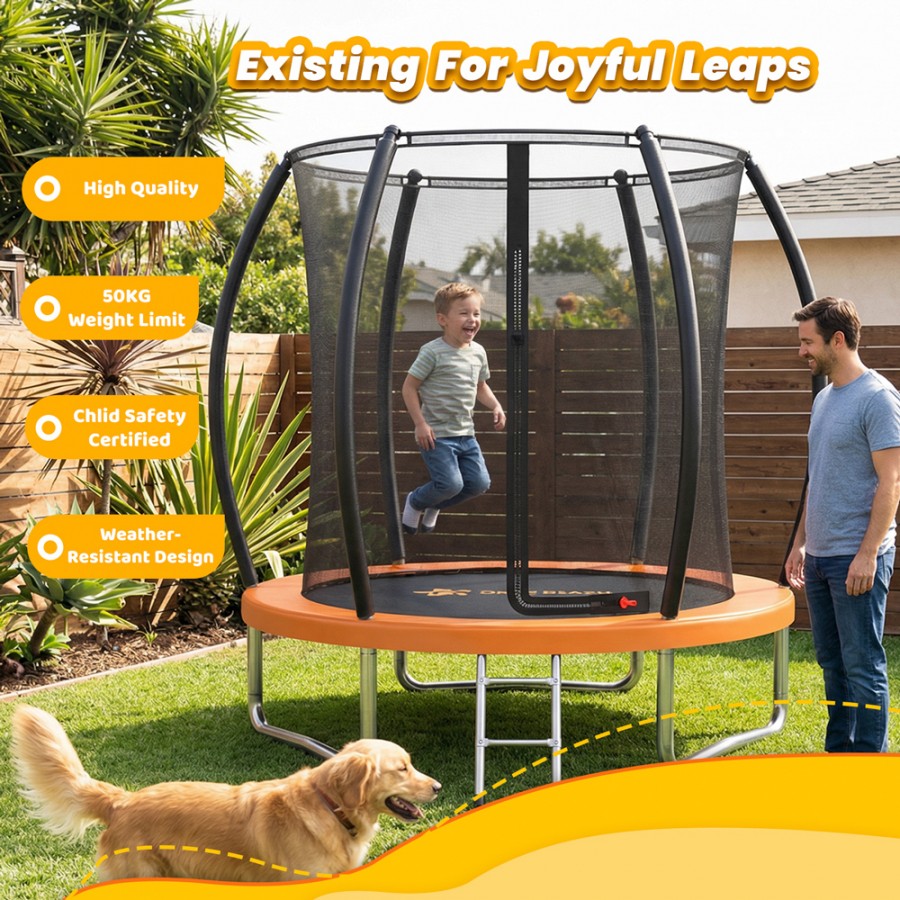 Bebestars Τραμπολίνο με Δίχτυ 10FT 205 (648-171)