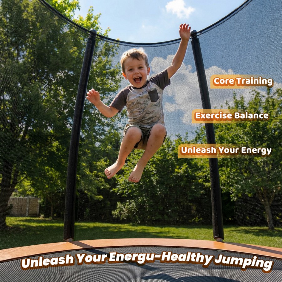 Bebestars Τραμπολίνο με Δίχτυ 10FT 205 (648-171)