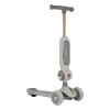 Bebestars Scooter με Λαβή γονέα Xride 3in1 Grey (672-186)