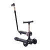 Bebestars Scooter με Λαβή γονέα Xride 3in1 Black (672-188)