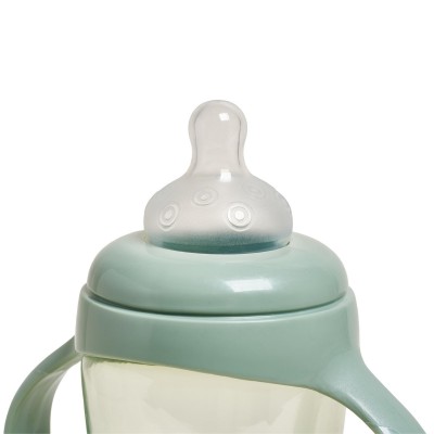 Μπιμπερό με Χερούλια 2-1 300ml Miffy Green (69-24686)