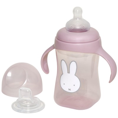 Μπιμπερό με Χερούλια 2-1 300ml Miffy Pink (69-24689)
