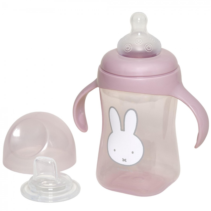 Μπιμπερό με Χερούλια 2-1 300ml Miffy Pink (69-24689) Μπιμπερό με Χερούλια 2-1 300ml Miffy Pink (69-24689)