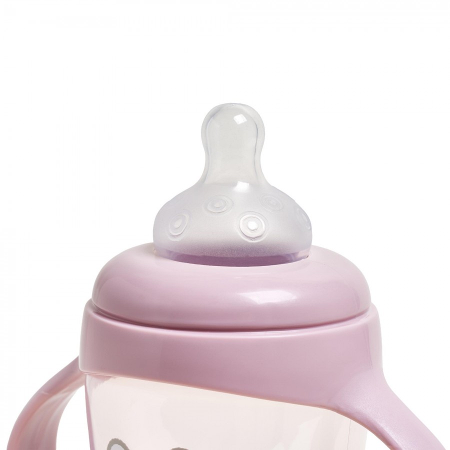Μπιμπερό με Χερούλια 2-1 300ml Miffy Pink (69-24689) Μπιμπερό με Χερούλια 2-1 300ml Miffy Pink (69-24689)