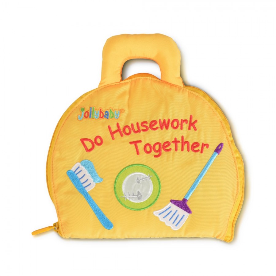 Μαλακό Βιβλιαράκι Do housework Montessori quiet book 2103159 (6925783808589)