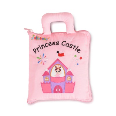 Μαλακό Βιβλιαράκι Princess Castle Montessori quiet book 10047 (6925783808930)