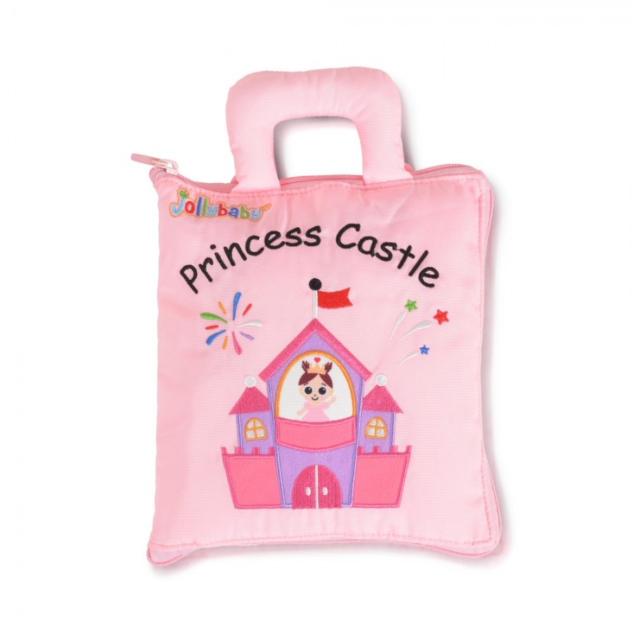 Μαλακό Βιβλιαράκι Princess Castle Montessori quiet book 10047 (6925783808930)