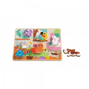 Tooky Toy Ξύλινα Σφηνώματα 8τμχ. Κατοικίδια Ζώα TH635 (6970090045783) Tooky Toy Ξύλινα Σφηνώματα 8τμχ. Κατοικίδια Ζώα TH635 (6970090045783)