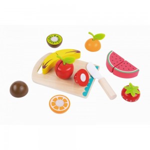 Tooky Toy Ξύλινο Σετ Κοπής Φρούτων TK111 Cutting Fruits 3+ ετών  (6972633373834) Tooky Toy Ξύλινο Σετ Κοπής Φρούτων TK111 Cutting Fruits 3+ ετών  (6972633373834)
